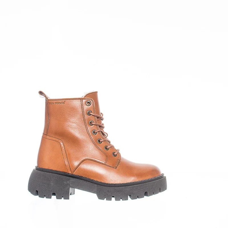 Pandora Chunky Warm boots — Cognac