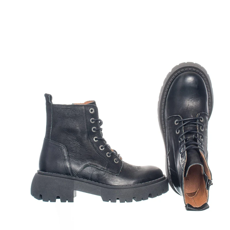 Pandora Chunky Laced boots — Black