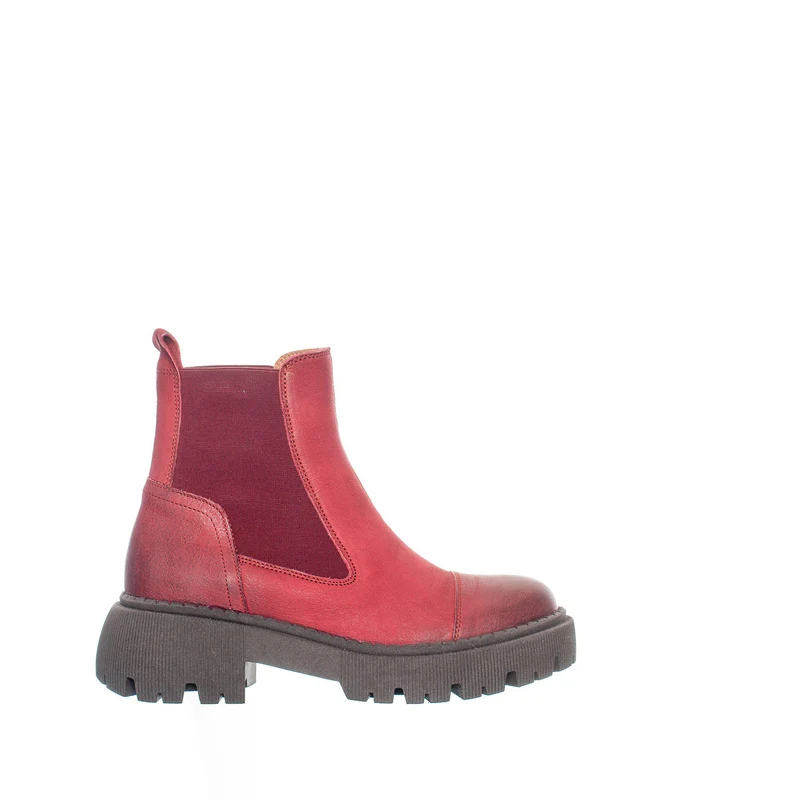 Pandora Chunky Chelsea boots — Sundried Tomato