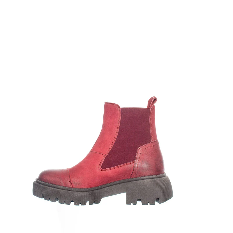 Pandora Chunky Chelsea boots — Sundried Tomato