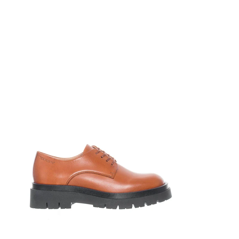 Margaret Laced shoes — Cognac