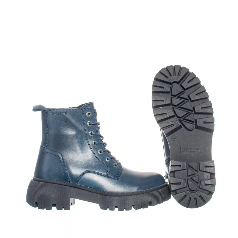 Pandora Chunky Laced boots — Blue