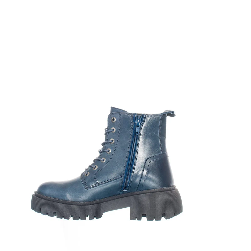 Pandora Chunky Laced boots — Blue