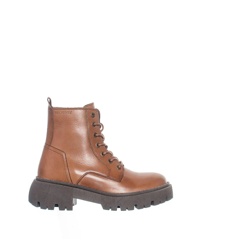 Pandora Chunky Laced boots — Brown