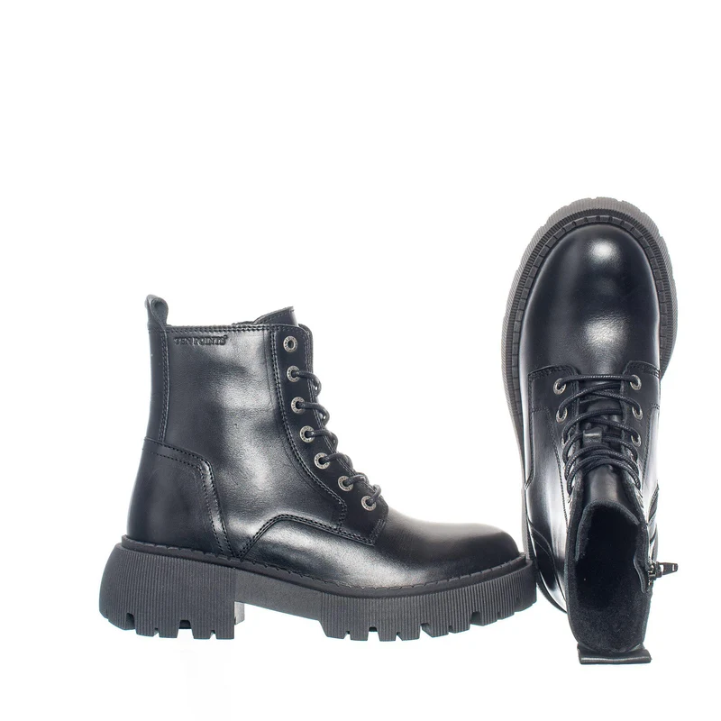 Pandora Chunky Laced boots — Black