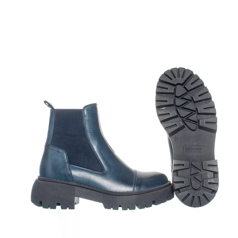 Pandora Chunky Chelsea boots — Blue