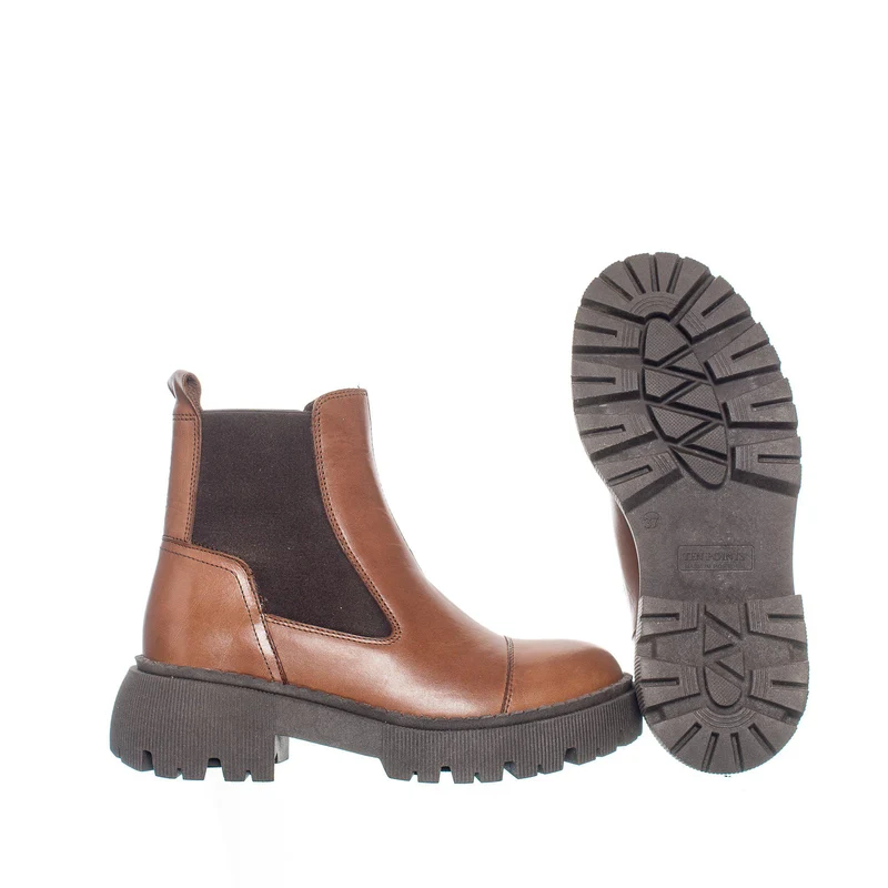 Pandora Chunky Chelsea boots — Brown
