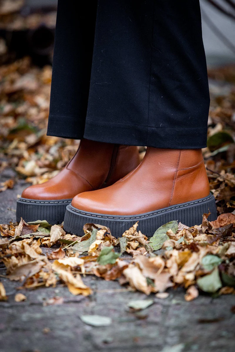 Alina Ankle boots — Cognac