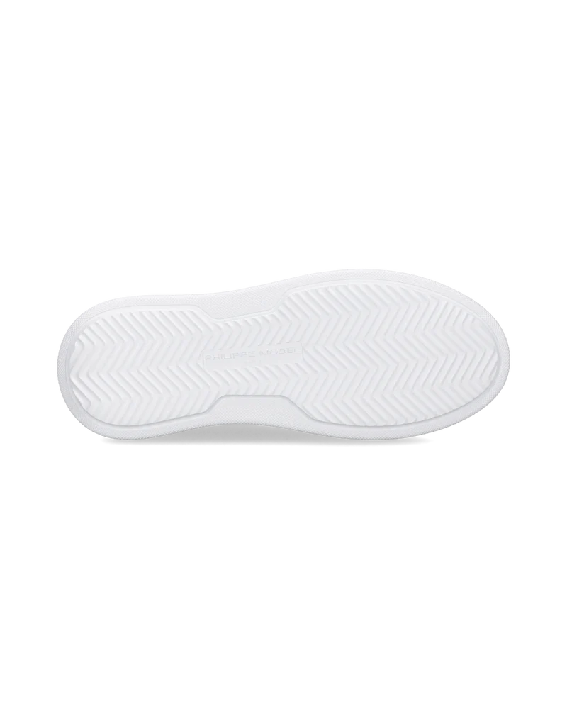 Sneakers Temple Women, White Anthracite Grey