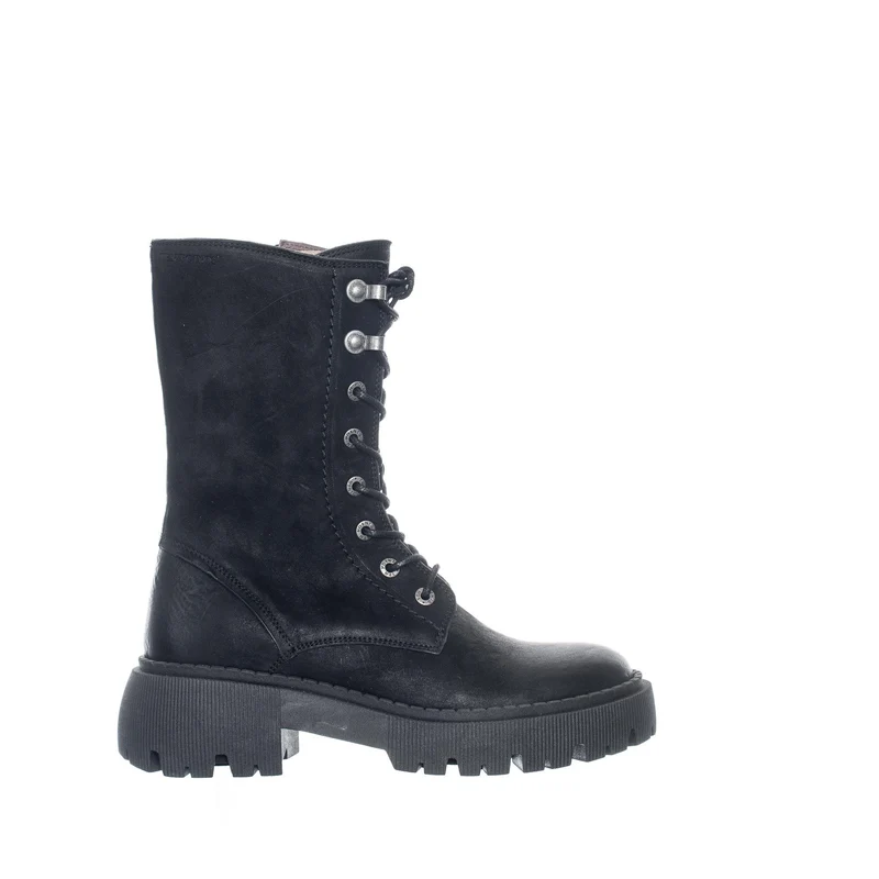 Aretha Laced boots — Black