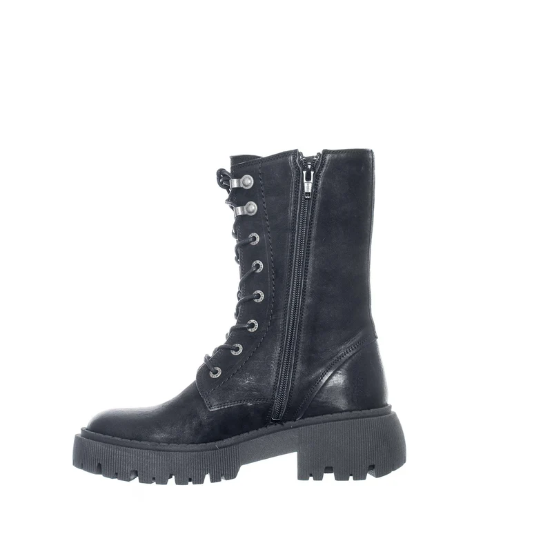 Aretha Laced boots — Black