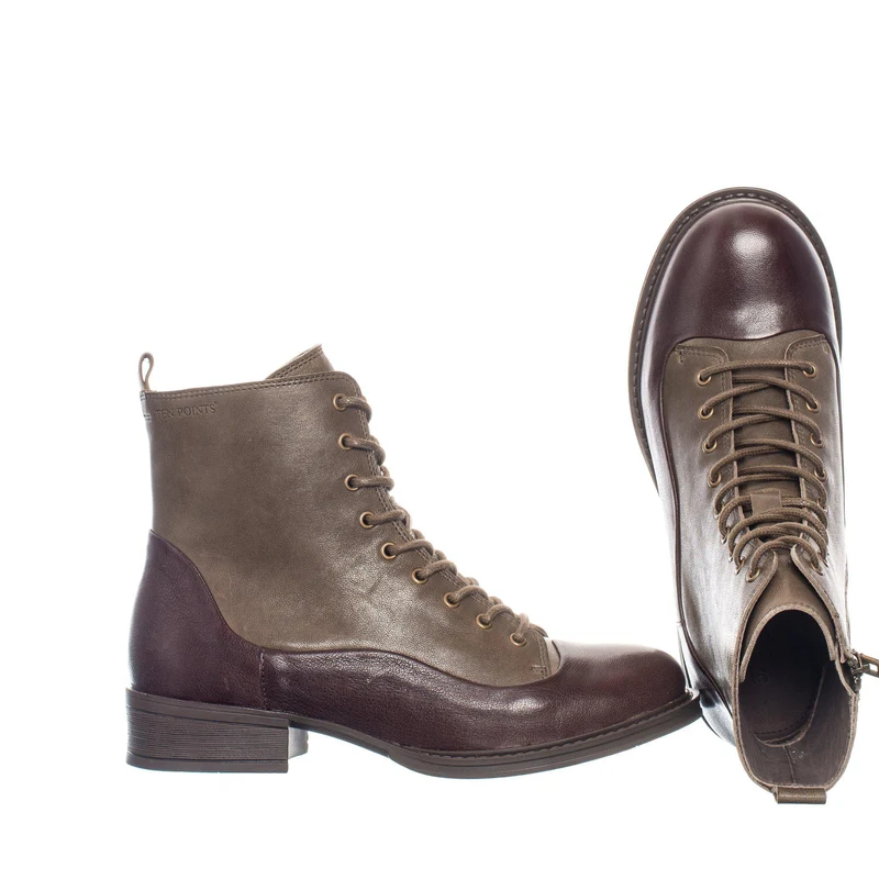Pandora Laced boots — Green