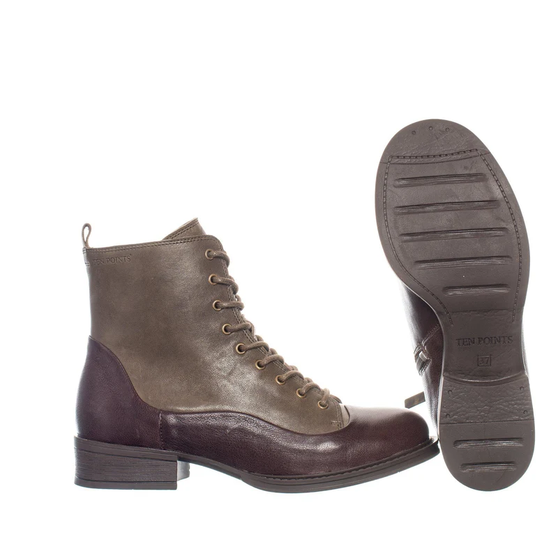 Pandora Laced boots — Green