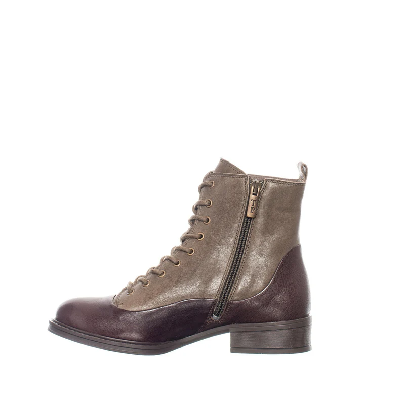 Pandora Laced boots — Green