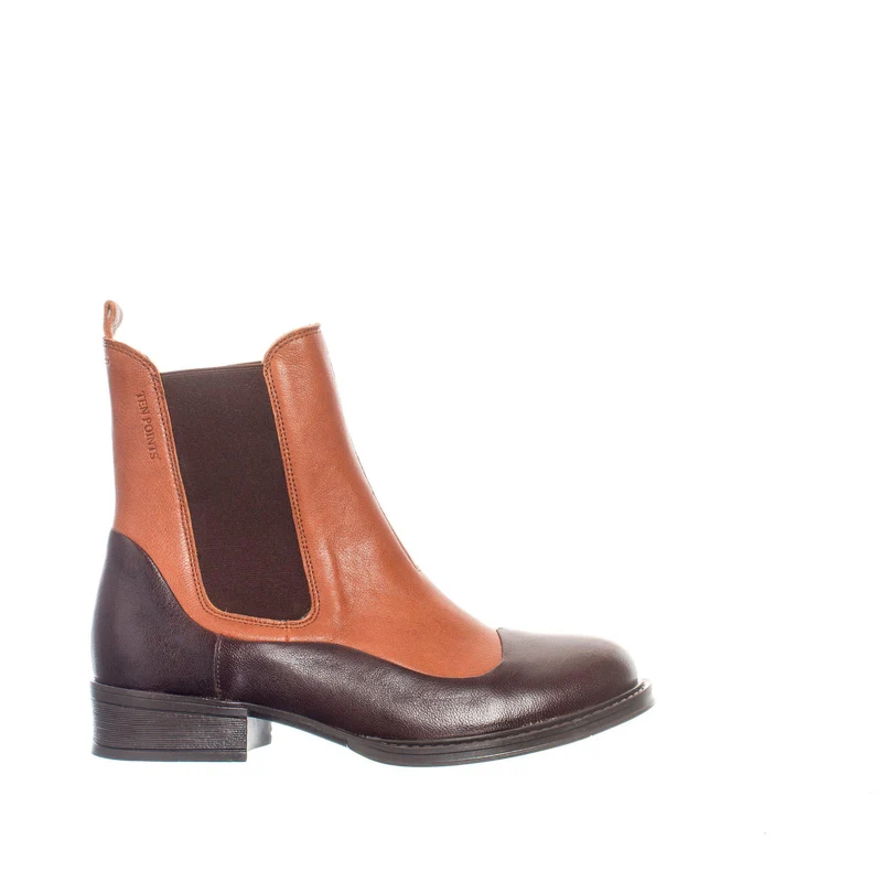 Pandora Chelsea boots — Cognac