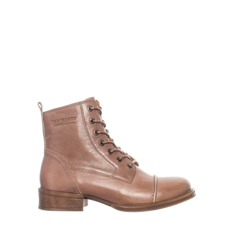 Pandora Laced boots — Taupe
