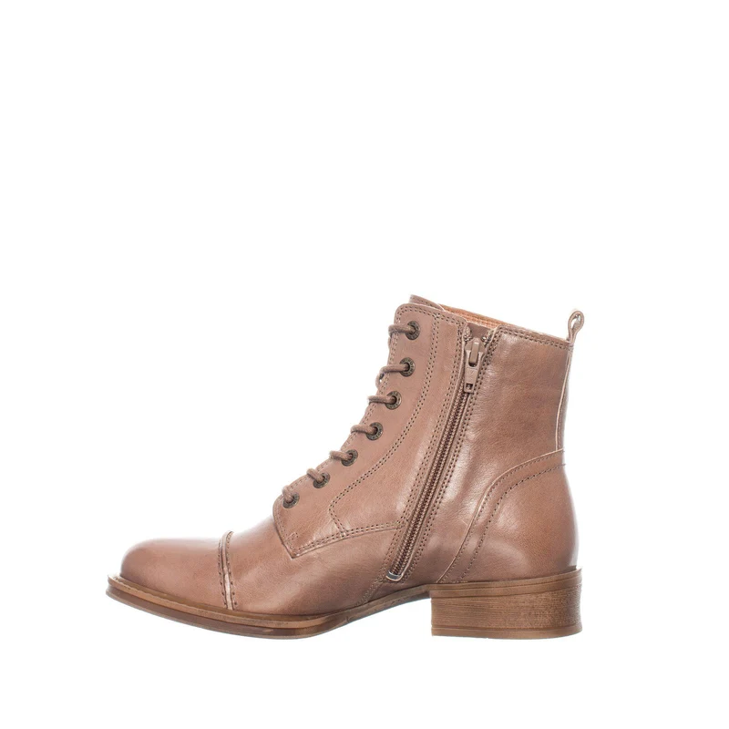 Pandora Laced boots — Taupe