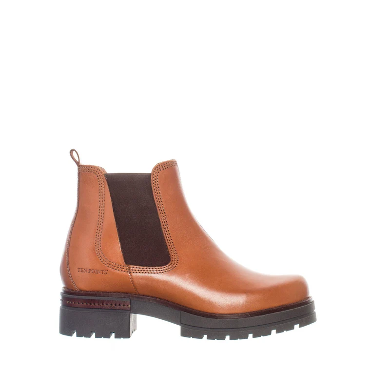 Alice Chelsea boots — Cognac