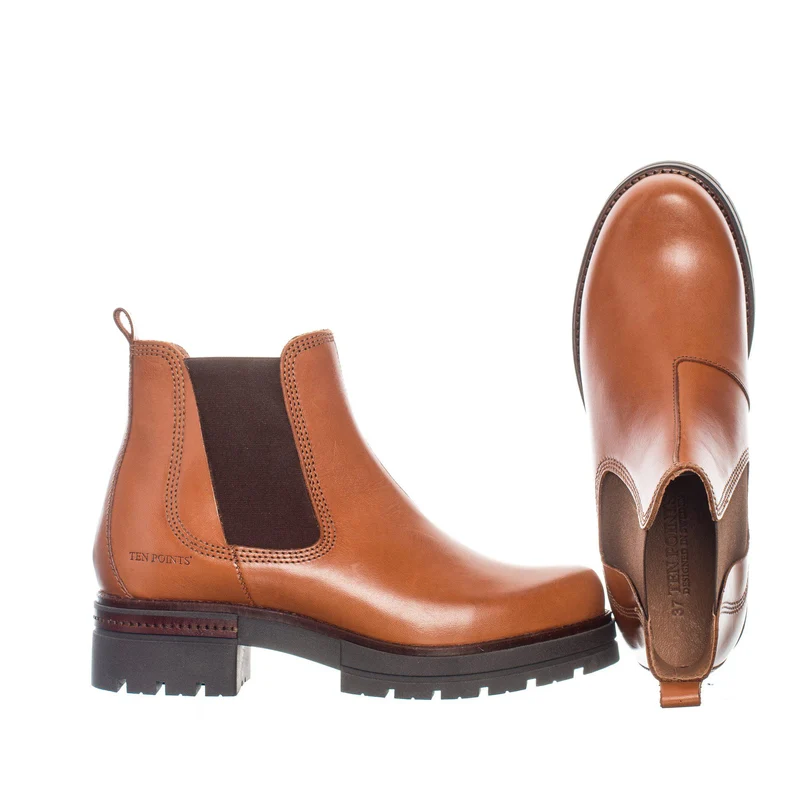 Alice Chelsea boots — Cognac