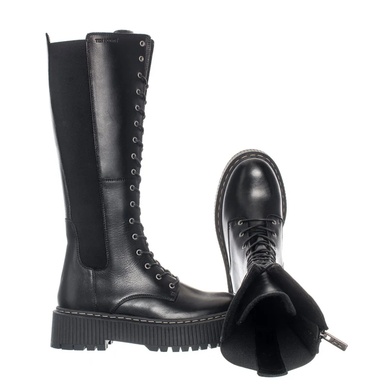 Alina Tall shaft boots — Black