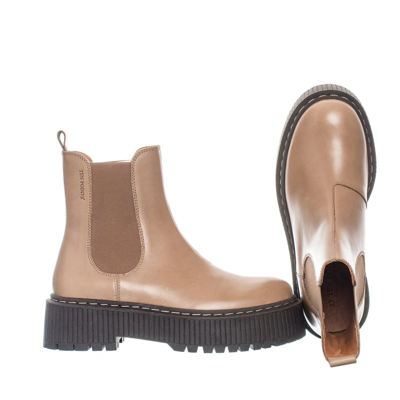 Alina Chelsea boots — Taupe