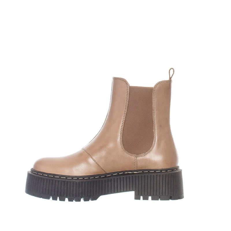 Alina Chelsea boots — Taupe