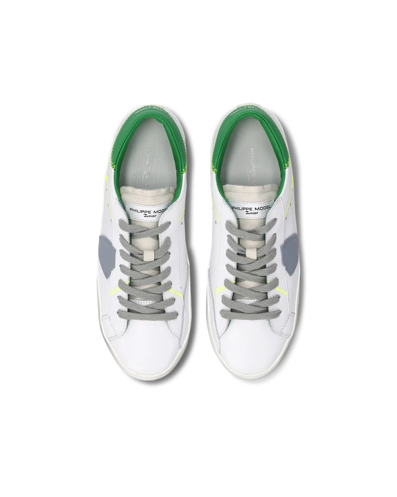 Sneaker Prsx Junior, White Green