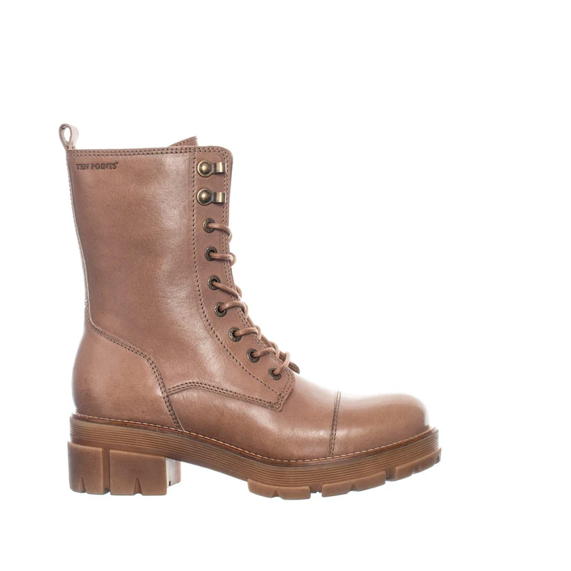 Cecilia Laced boots — Taupe