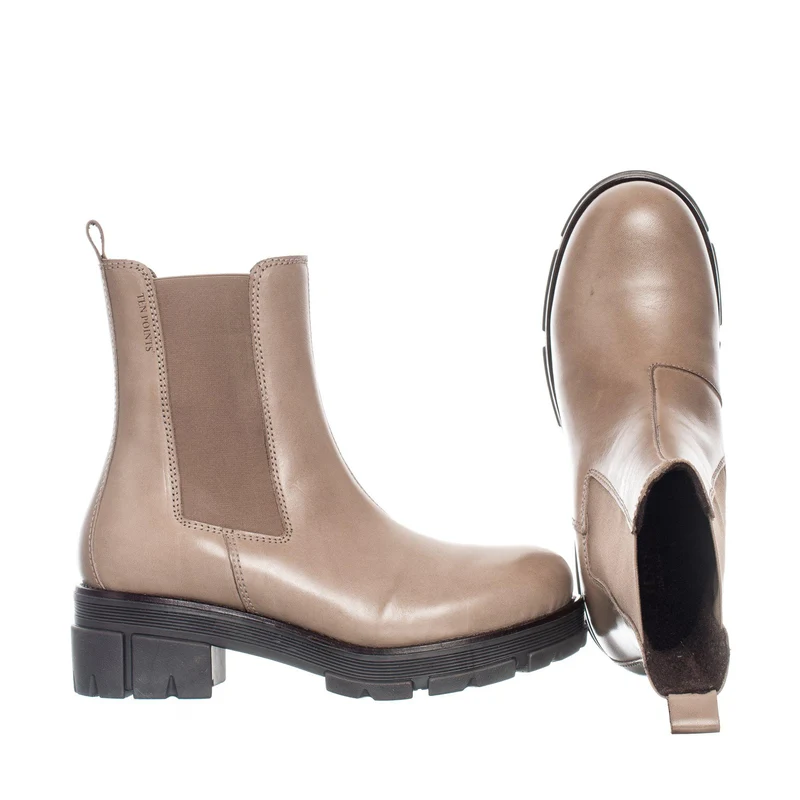 Cecilia Chelsea boots — Taupe