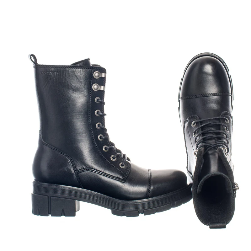 Cecilia Laced boots — Black