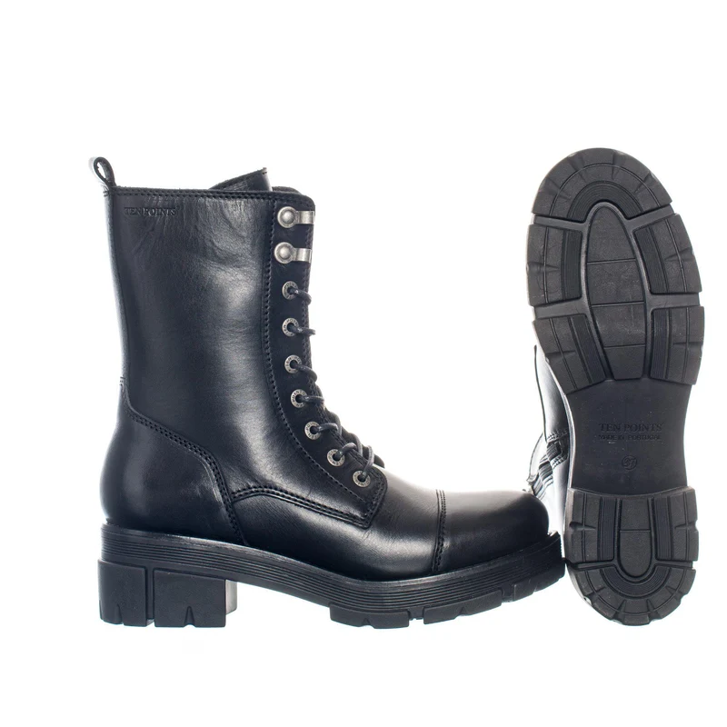 Cecilia Laced boots — Black