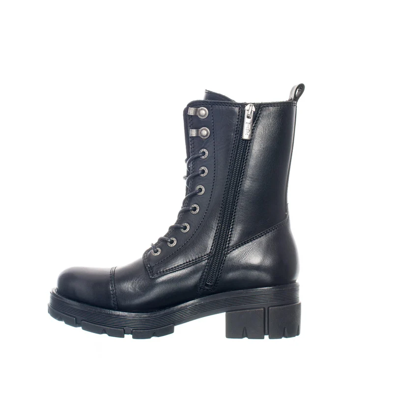 Cecilia Laced boots — Black