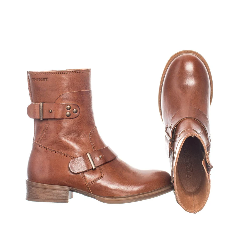 Pandora Tall shaft boots — Cognac