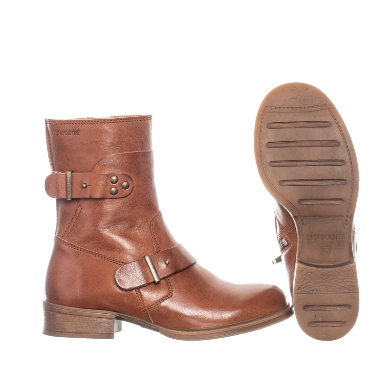 Pandora Tall shaft boots — Cognac