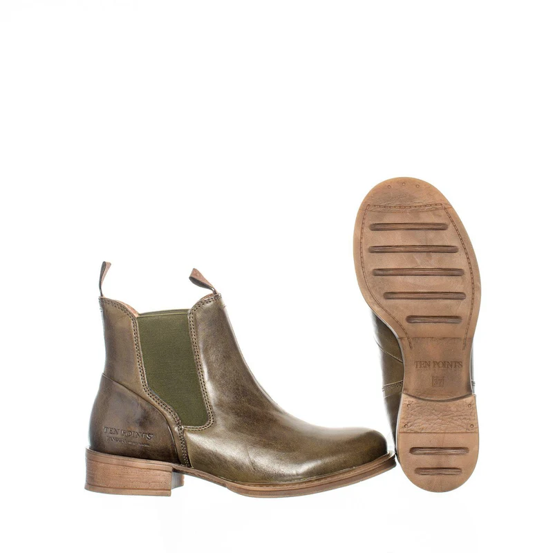 Pandora Chelsea boots — Deep green