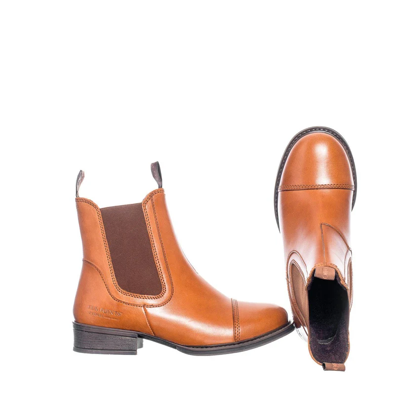 Pandora Chelsea boots — Cognac