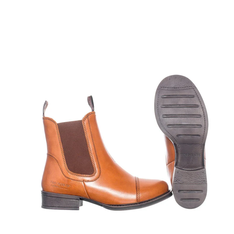 Pandora Chelsea boots — Cognac