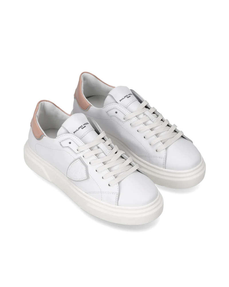 Sneaker Temple Junior, White Pink