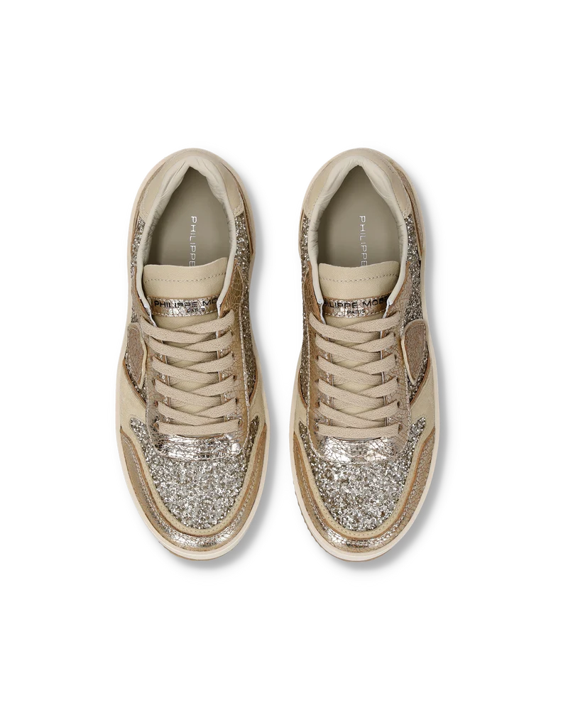 Sneakers Nice Tennis Women, Platinum