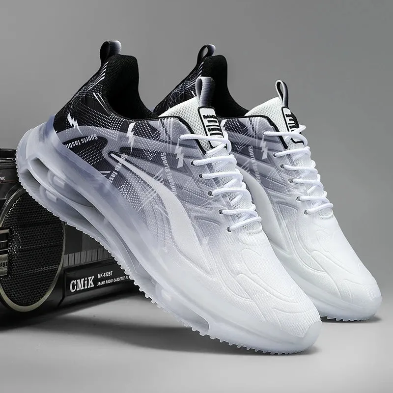 Bravion Herren Sport Sneakers mit Schnürung und Mesh