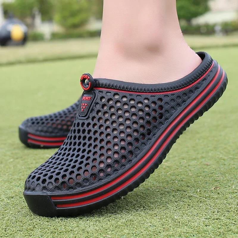Solviro Unisex EVA Strand Clogs mit rutschfester Sohle