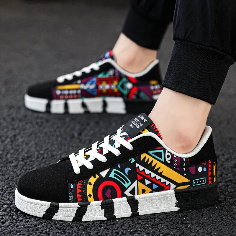 Karvion Unisex Canvas Sneakers mit Schnürung