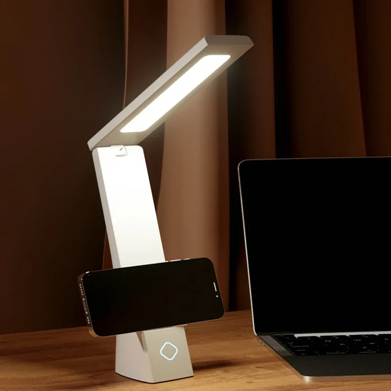 Veltrix LED Schreibtischlampe mit Touch-Schalter und faltbarem Design
