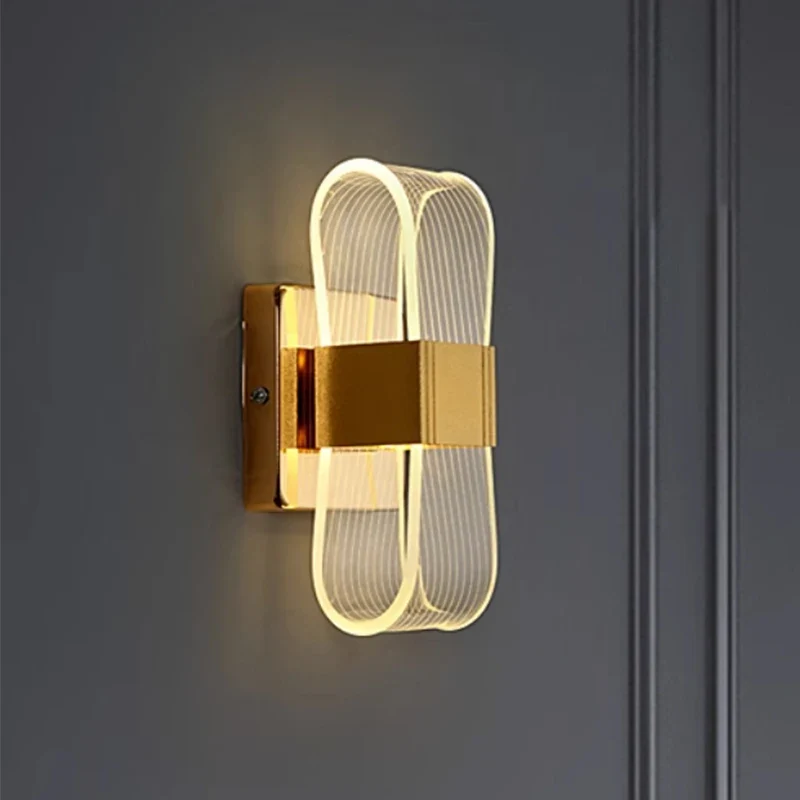Aurevion LED Wandleuchte mit Acrylschirm