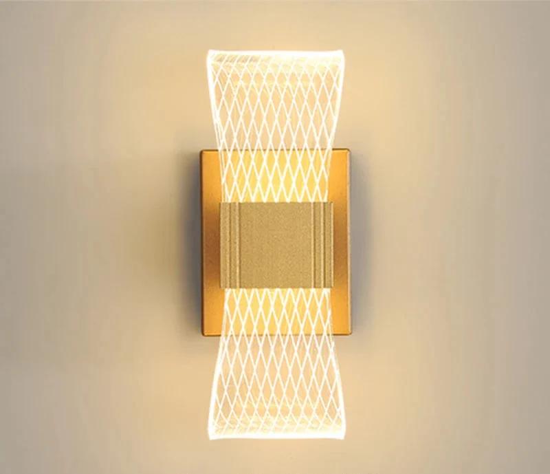 Aurevion LED Wandleuchte mit Acrylschirm