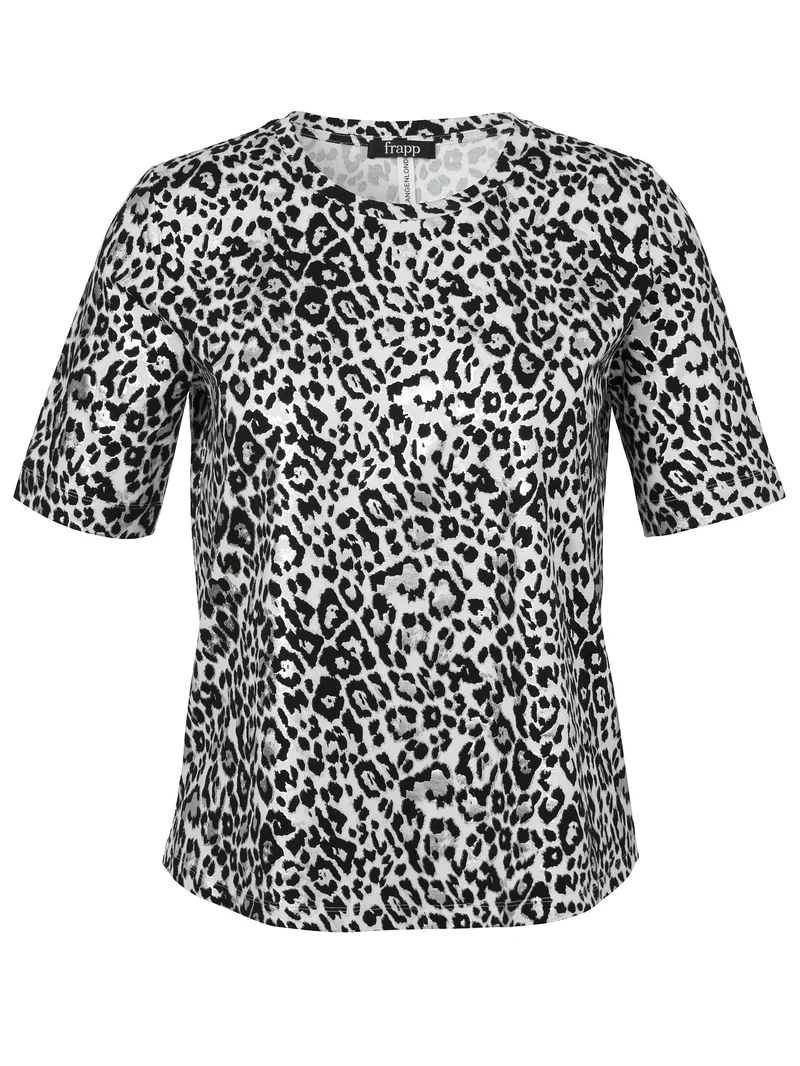 T-Shirt Rundhals 1/2 Arm Druck