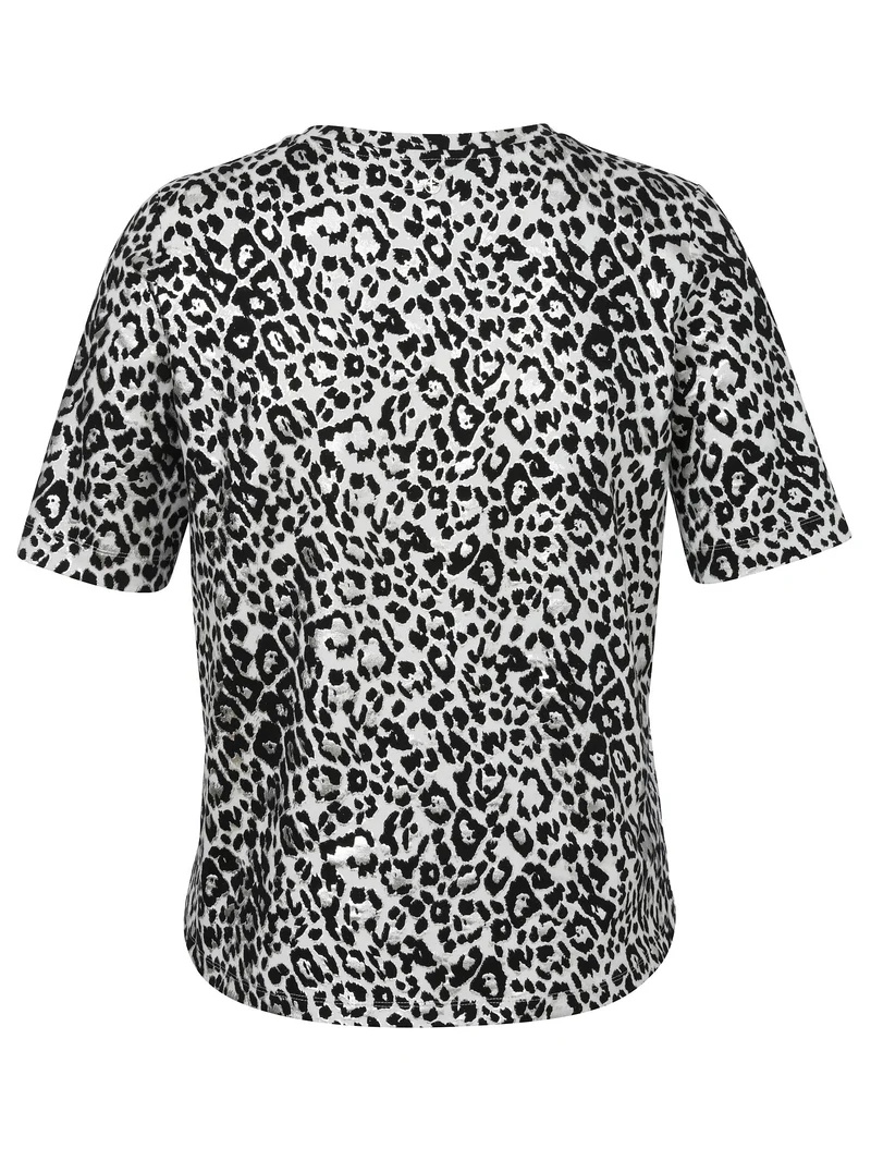 T-Shirt Rundhals 1/2 Arm Druck