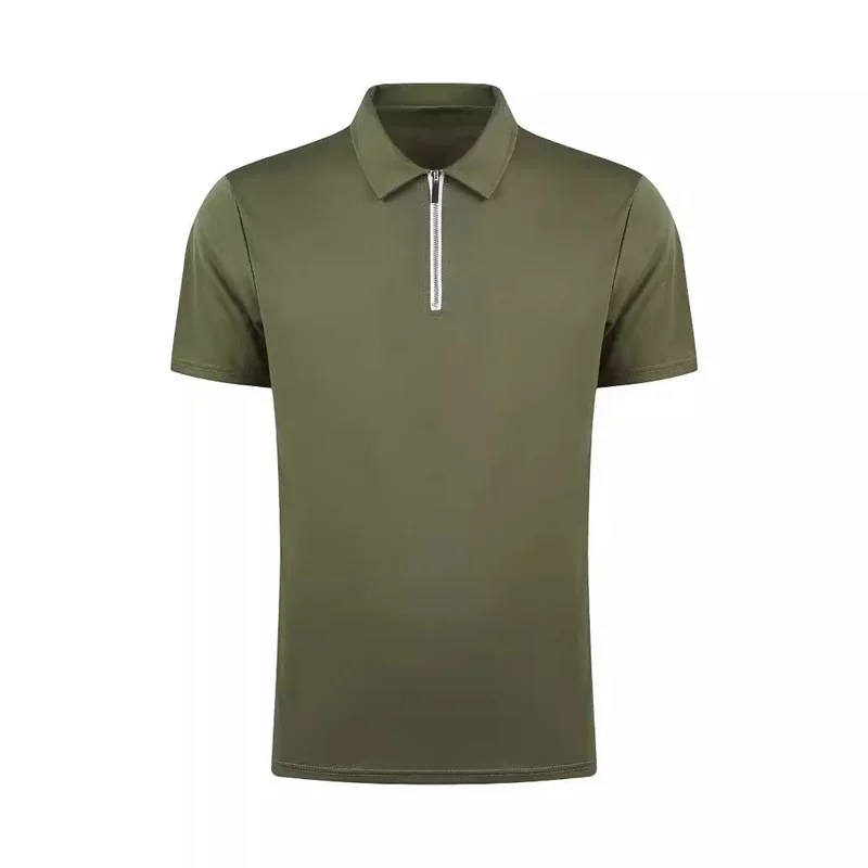 Karvion Herren Poloshirt mit Half-Zip