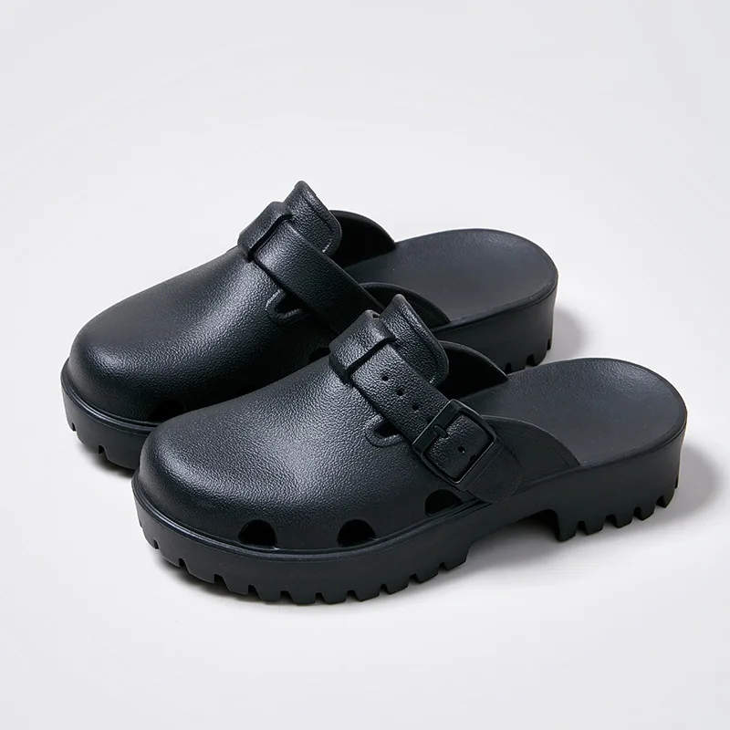 Marvella Damen Plateau-Sandalen mit Schnallenverschluss