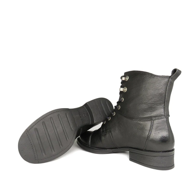 Pandora Laced boots — Black